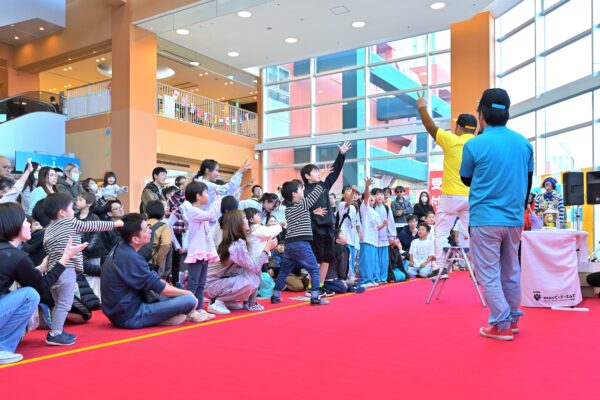 グローアップチャレンジプロジェクト「ぴよっぴ運動会」＆「ひらめきアドベンチャー」in エスパルスドリームプラザ開催しました。