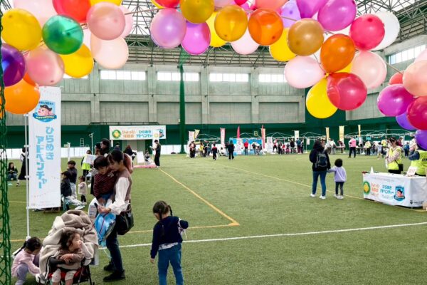 グローアップチャレンジプロジェクト「ぴよっぴ運動会」＆「ひらめきアドベンチャー」in 草薙総合運動場・屋内運動場で開催しました。